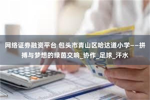 网络证劵融资平台 包头市青山区哈达道小学——拼搏与梦想的绿茵交响_协作_足球_汗水